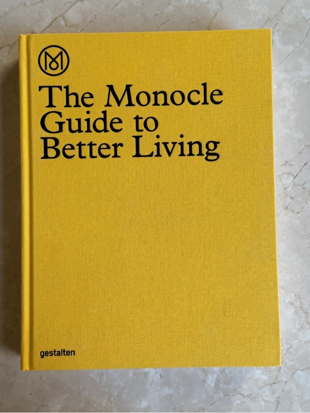 The Monocle Guide to Better Living - Yellow Hardcover